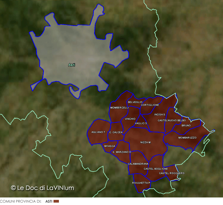 Le Doc del Piemonte: Barbera d'Asti Sottozona Nizza