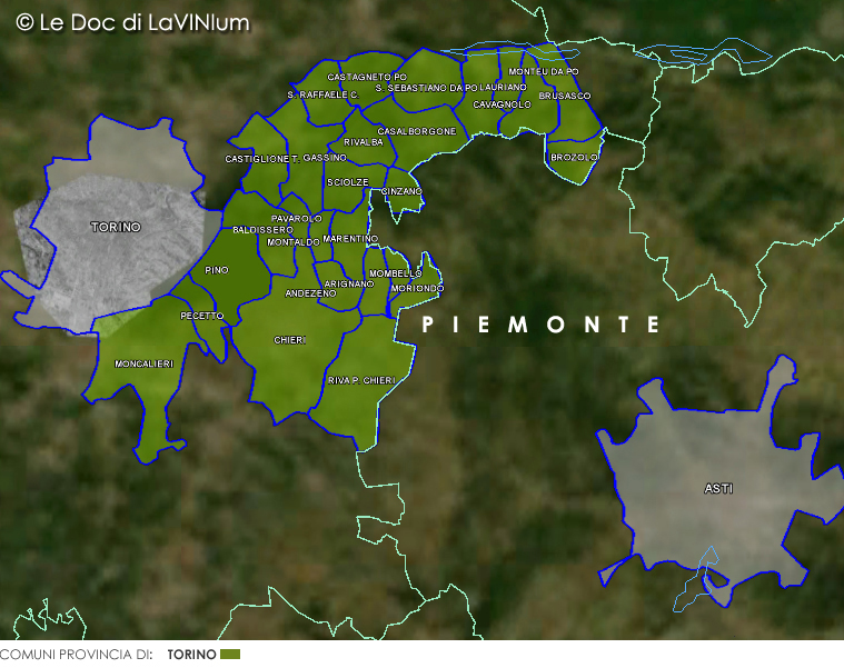 Le Doc del Piemonte: Collina Torinese