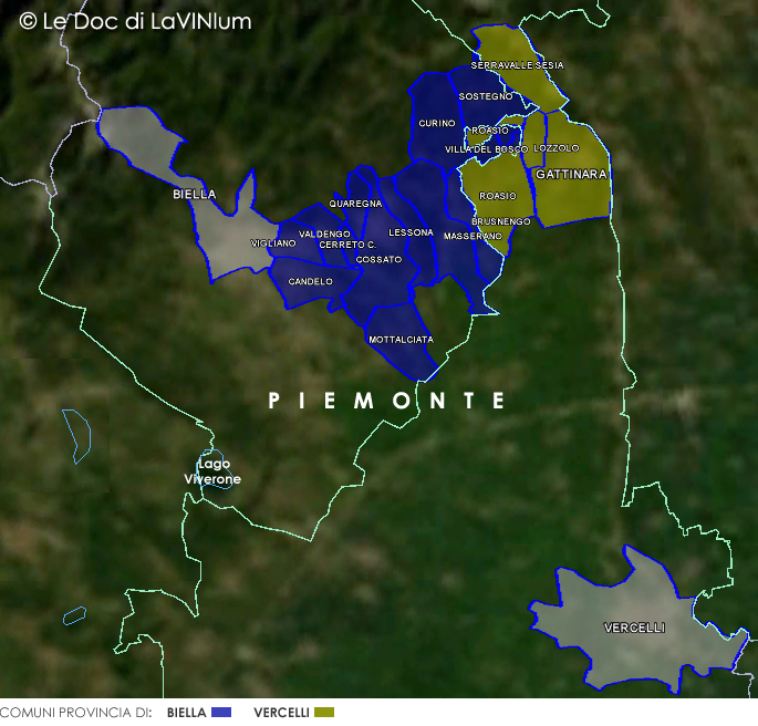 Le Doc del Piemonte: Coste della Sesia