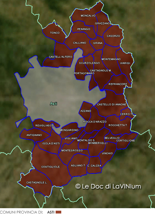 Le Doc del Piemonte: Grignolino d'Asti