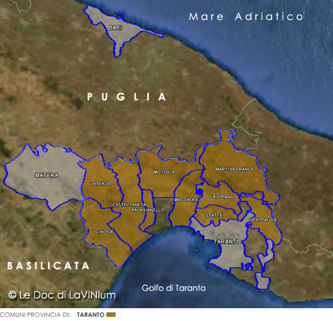 Le Doc della Puglia: Colline Joniche Tarantine