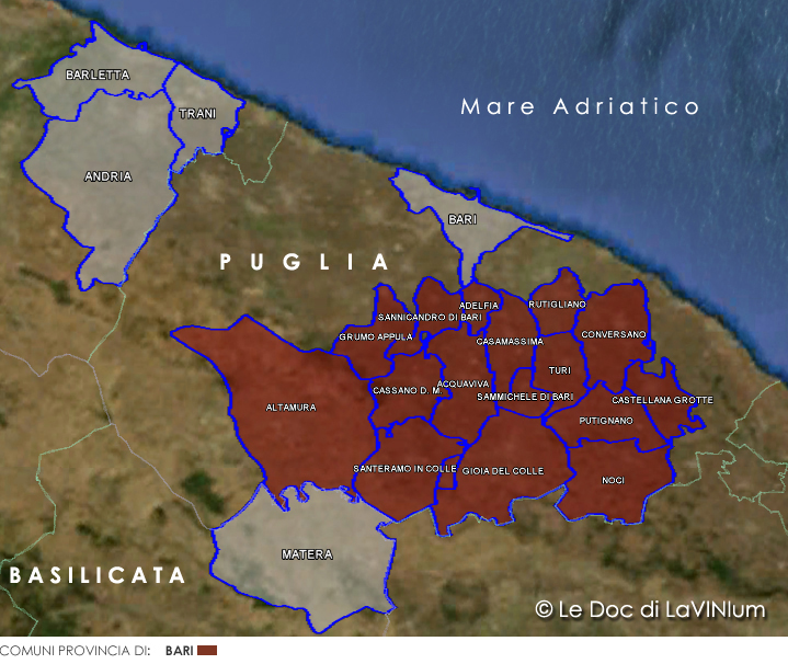 Le Doc della Puglia: Gioia del Colle