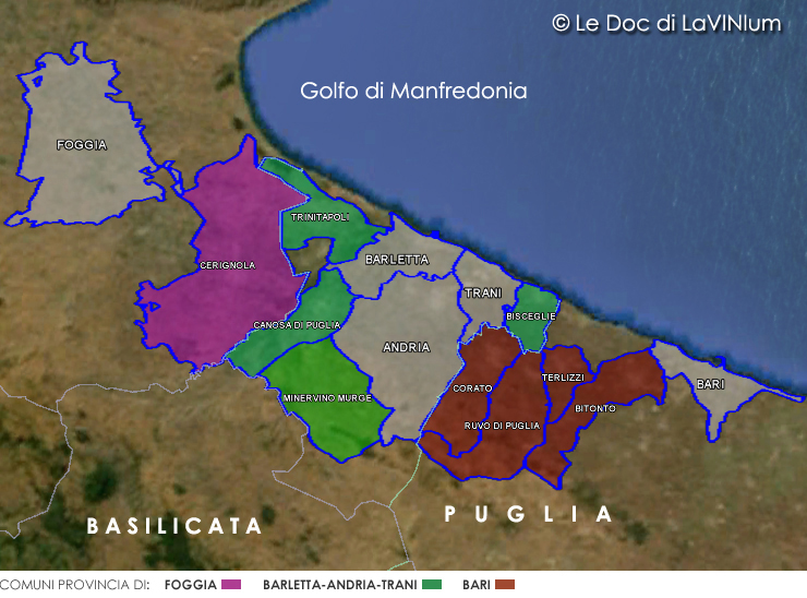 Le Doc della Puglia: Moscato di Trani