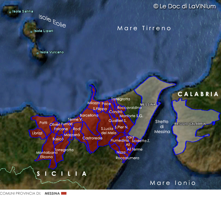 Le Doc della Sicilia: Mamertino di Milazzo o Mamertino