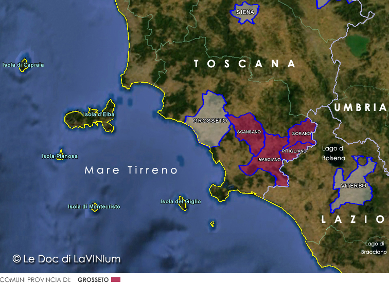 Le Doc della Toscana: Bianco di Pitigliano