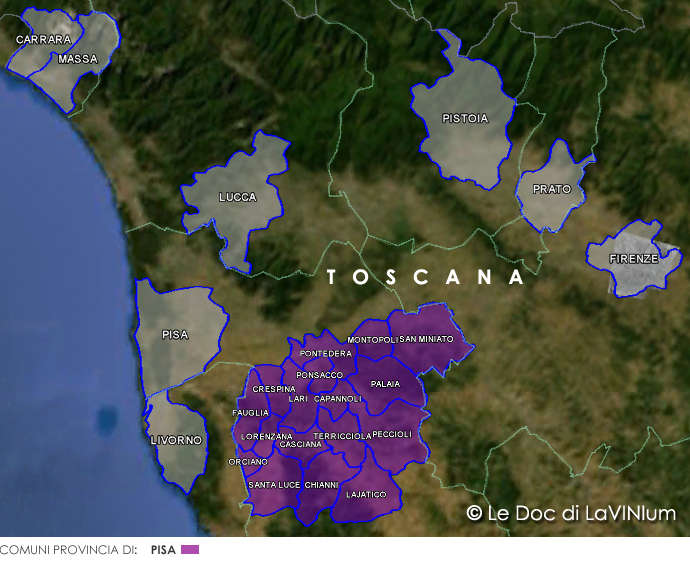 Le Doc della Toscana: Terre di Pisa