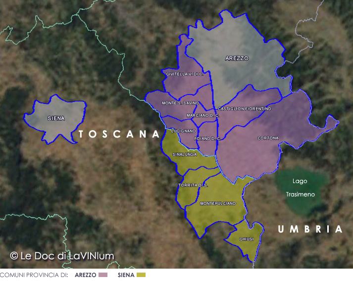 Le Doc della Toscana: Valdichiana toscana