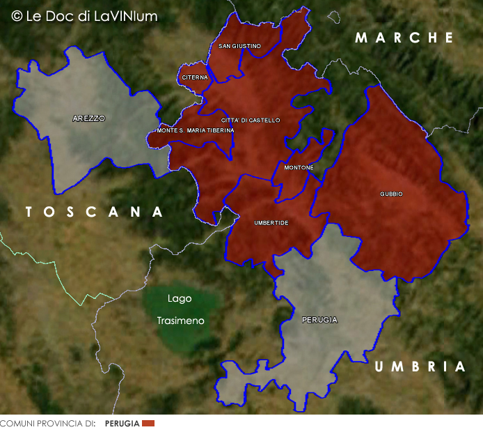 Le Doc dell'Umbria: Colli Altotiberini