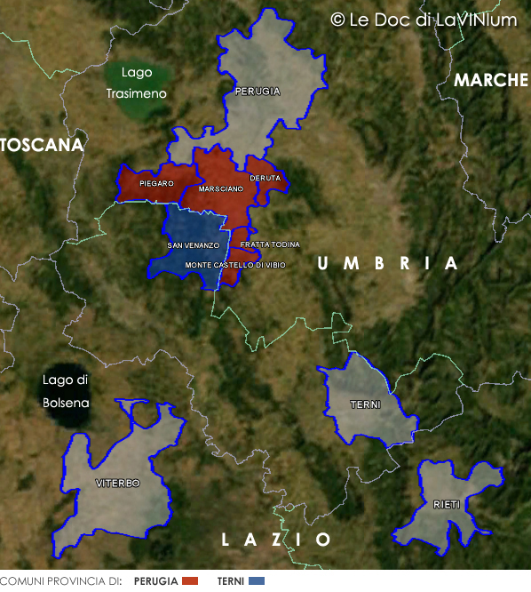 Le Doc dell'Umbria: Colli Perugini