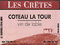 Coteau La Tour Les Cretes