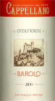 Barolo Otin Fiorin Pié Franco-Michet 2000 - Cappellano