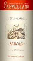 Barolo Otin Fiorin Pié Franco-Michet 1999 - Cappellano