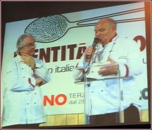 Gualtiero Marchesi e Pierre Troisgros