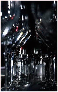 Calici per la degustazione