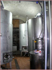 Le vasche di acciaio