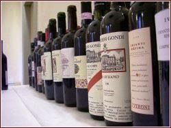 I vini in degustazione