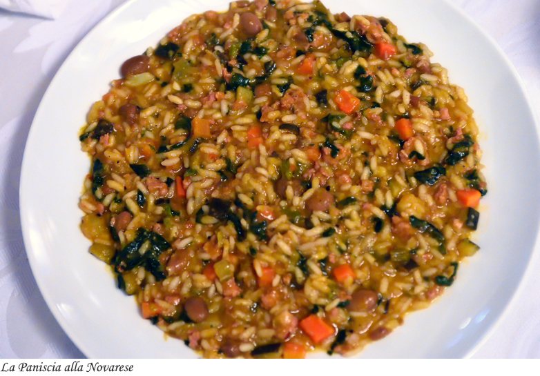 La paniscia novarese reinterpretata