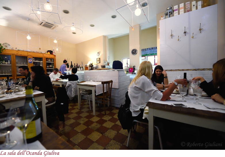 L'Ocanda Giuliva, sala