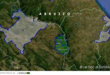 mappa vino doc Montepulciano d'Abruzzo Alto Tirino