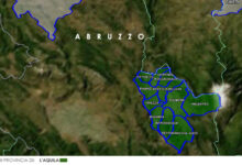 mappa vino doc Montepulciano d'Abruzzo sottozona Terre dei Peligni