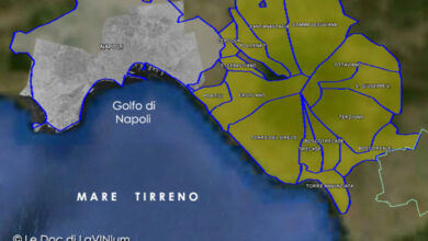 mappa vino doc Vesuvio