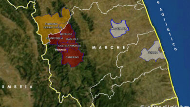 Mappa vino doc Verdicchio di Matelica