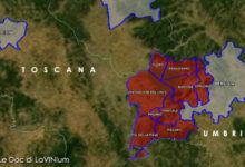 mappa vino doc Colli del Trasimeno