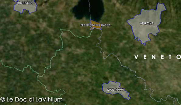 mappa vino doc Lugana