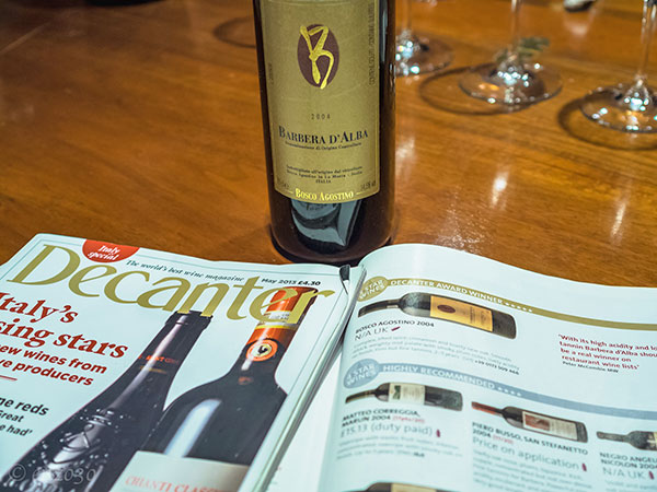 Barbera d'Alba Volupta 2004 Stars Decanter