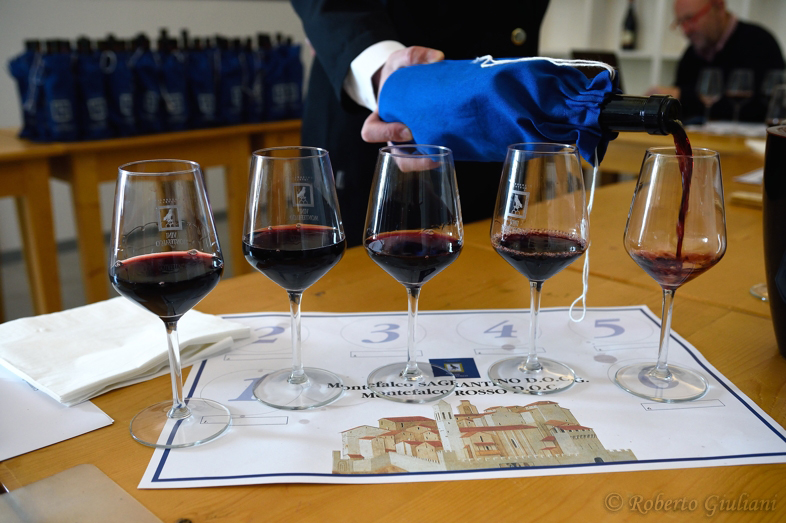 Calici in degustazione