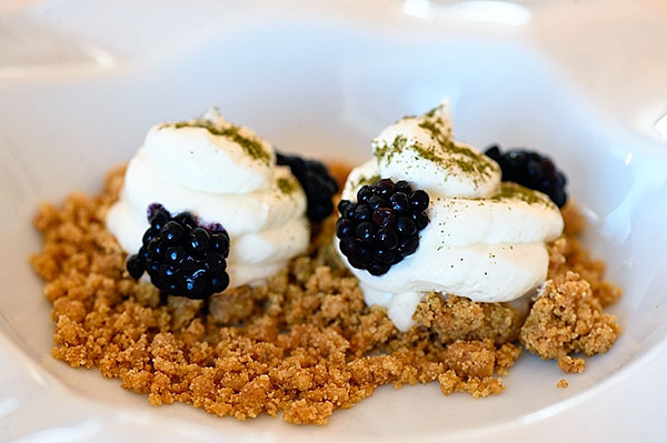 Cheesecake scomposta