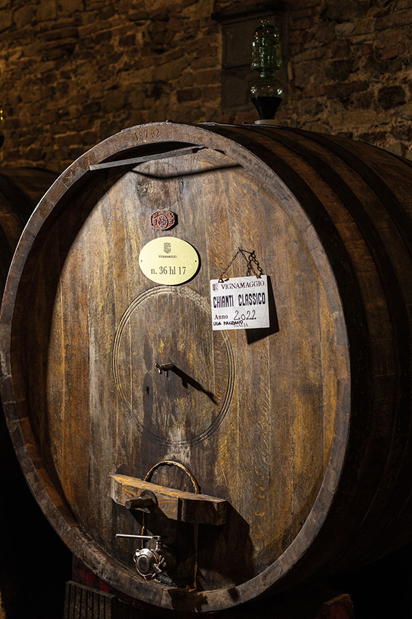 Botte grande di Chianti Classico Vignamaggio