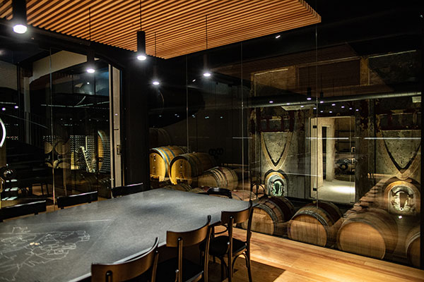 Cantina e zona degustazione