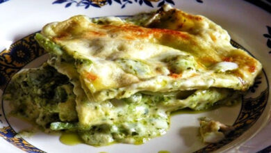 Lasagne al forno alla ligure