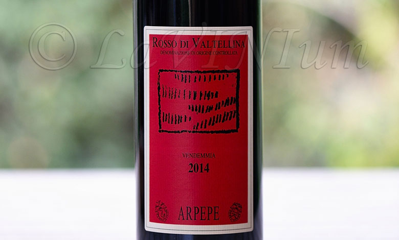 Rosso di Valtellina 2014 Arpepe