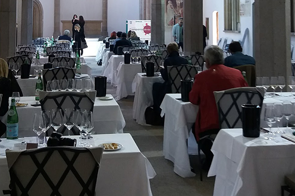 La sala degustazione