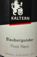 Alto Adige Pinot Nero 2014 Cantina Caldaro