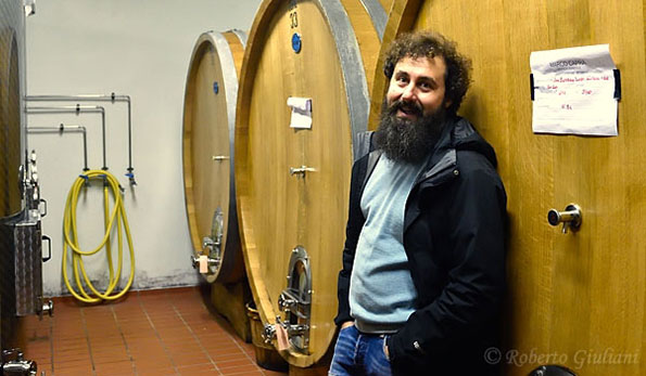 Marco Capra in cantina