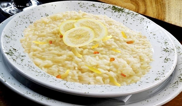 Risotto al limone