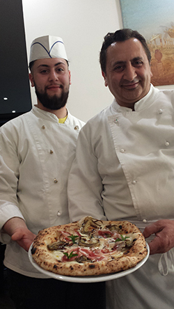 La pizza di Aniello Falanga