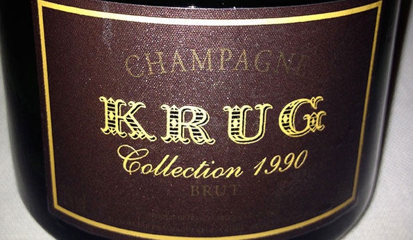 Champagne Krug Collection 1990