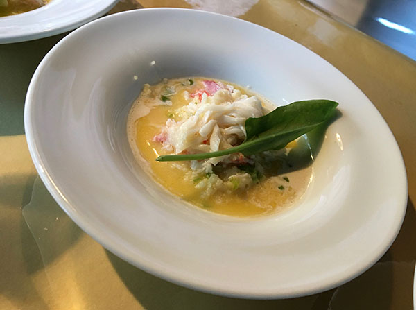 Un piatto proposto a Summa 2017