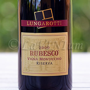 Torgiano Rosso Rubesco Vigna Monticchio Riserva 2000 Lungarotti