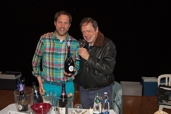 Benoit Marguet con l'autore