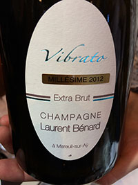 Laurent Benard Vibrato Millesimé 2012