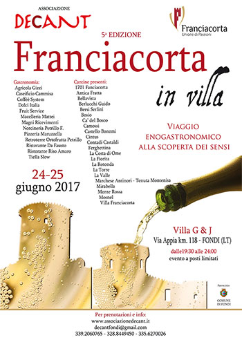 Locandina Franciacorta in Villa
