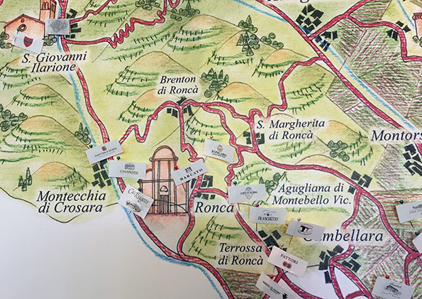 Mappa Hosteria del Durello