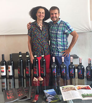 Paola Conti con Andrea Li Calzi