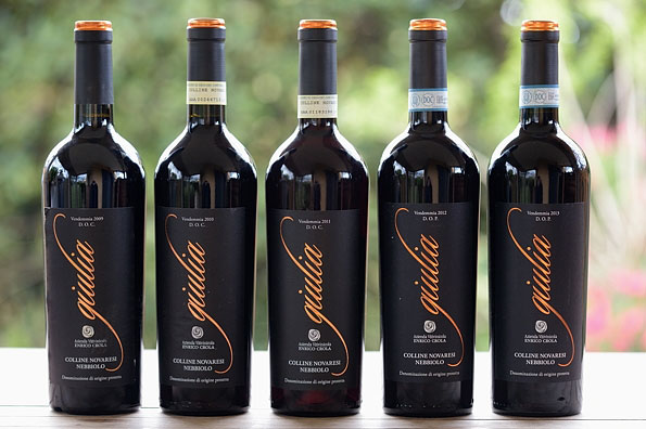 Verticale Nebbiolo Giulia