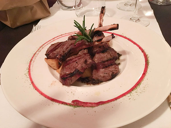 Agnello glassato al miele